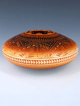 Jarrón de cerámica grabada Acoma Pueblo