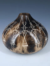 Acoma Pueblo Etched Horsehair Pottery