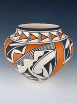 Bol de poterie peint à la main enroulé Acoma Pueblo