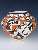 Bol de poterie peint à la main enroulé Acoma Pueblo