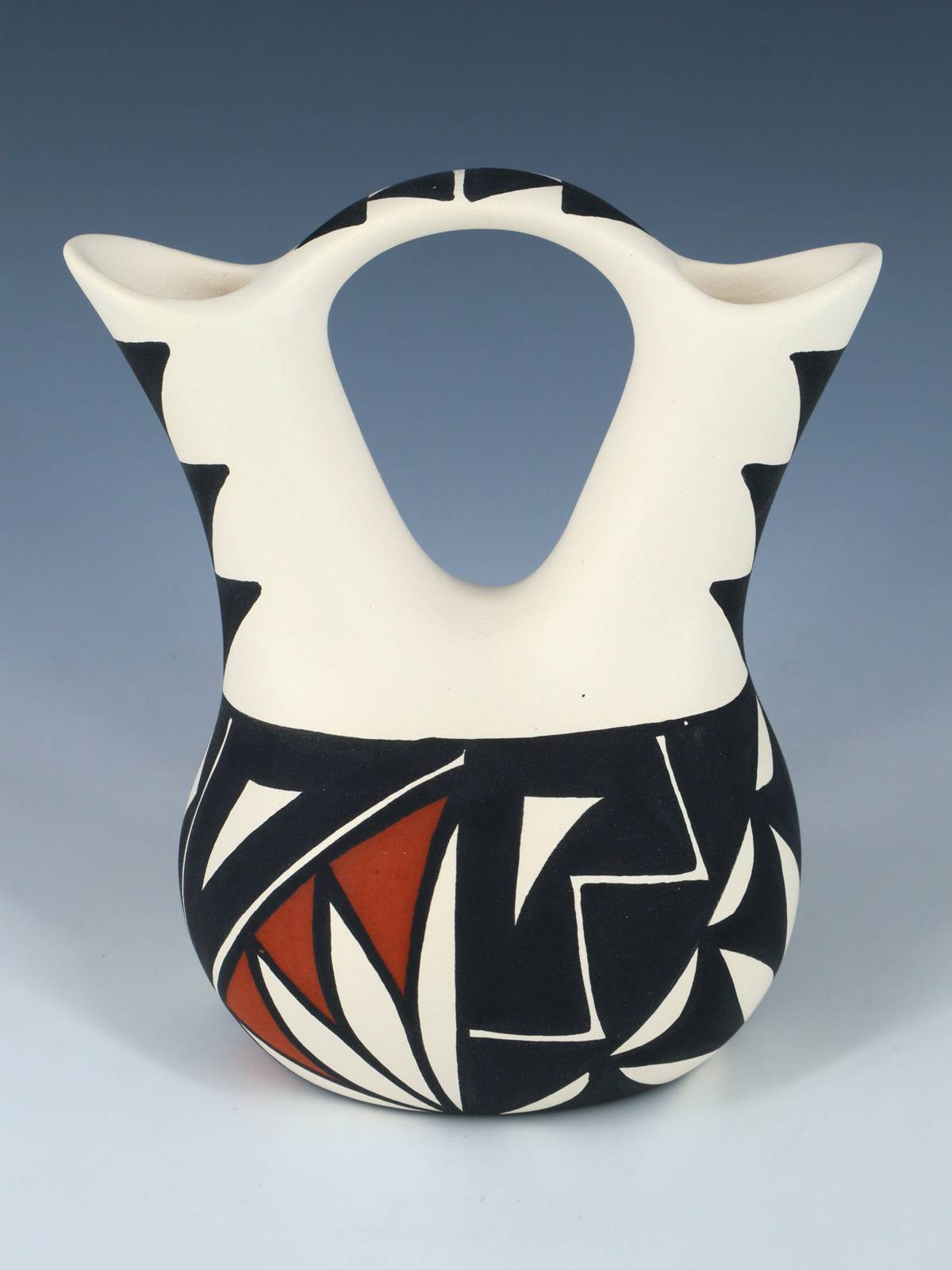 Vase de mariage en poterie peinte à la main Acoma Pueblo