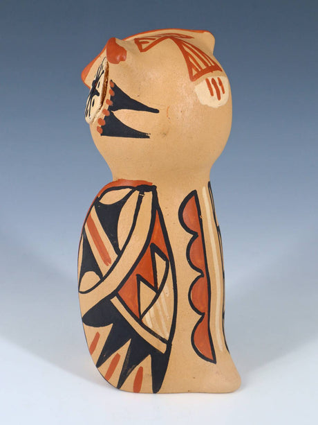 Jemez Pueblo Pottery Storyteller Owl Doll
