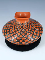 Mata Ortiz Hand Coiled Red Pottery Vase - PuebloDirect.com