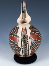Mata Ortiz Hand Coiled Paquime Pottery Wedding Vase