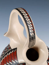 Mata Ortiz Hand Coiled Paquime Pottery Wedding Vase