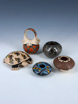 Mata Ortiz Hand Coiled Pottery Miniature Set - PuebloDirect.com