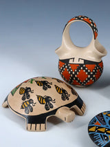 Mata Ortiz Hand Coiled Pottery Miniature Set - PuebloDirect.com