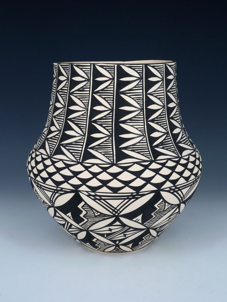 Acoma Pueblo Pottery Olla Vase - PuebloDirect.com