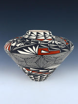 Acoma Pueblo Poterie peinte à la main Olla