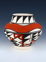 Acoma Pueblo Hand Painted Pottery Bowl