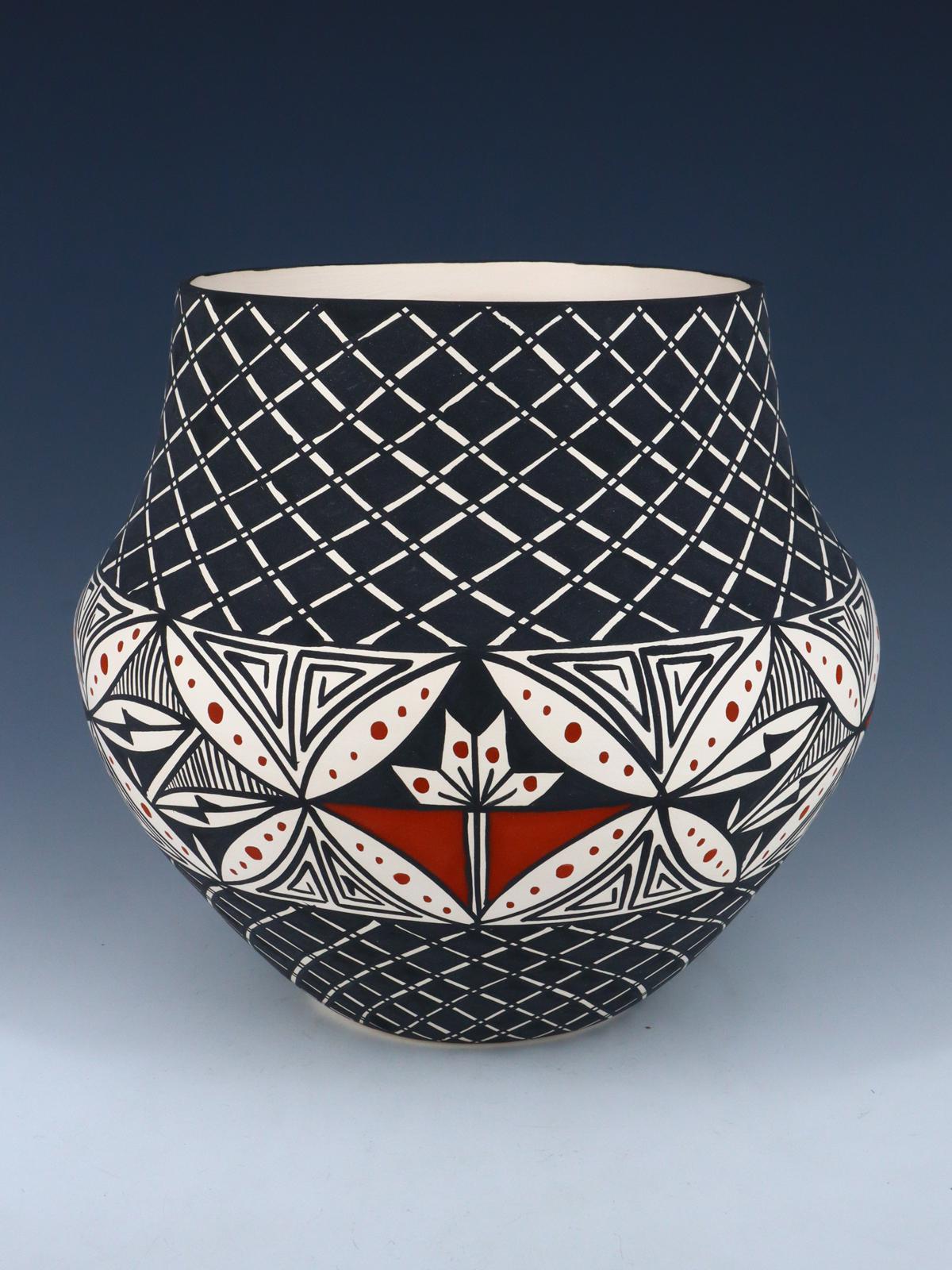 Acoma Pueblo Pottery Olla