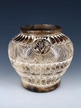 Etched Horsehair Acoma Pueblo Pottery