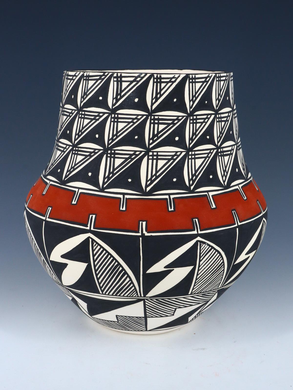 Acoma Pueblo Pottery Olla