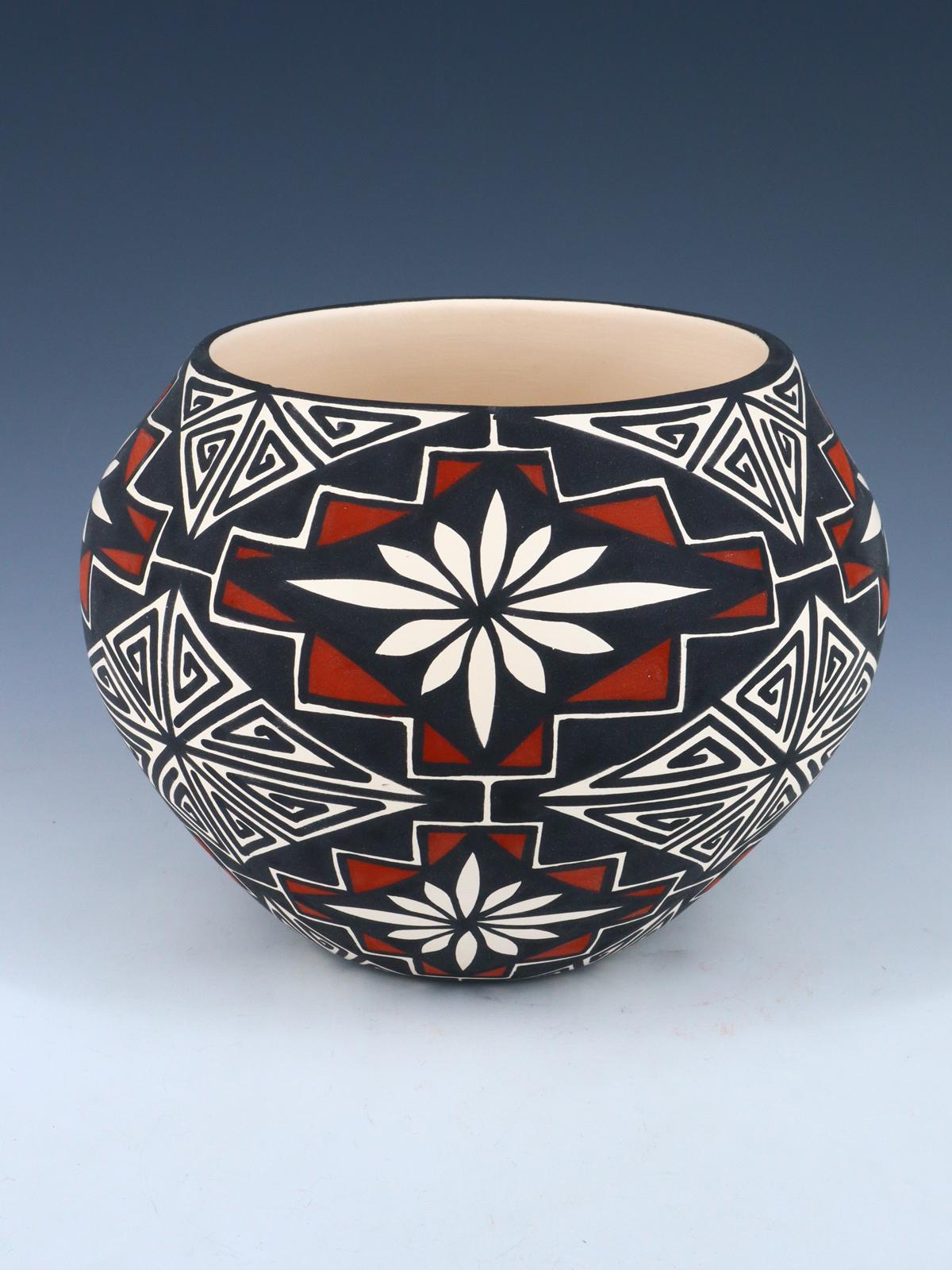 Acoma Pueblo Hand Painted Pottery