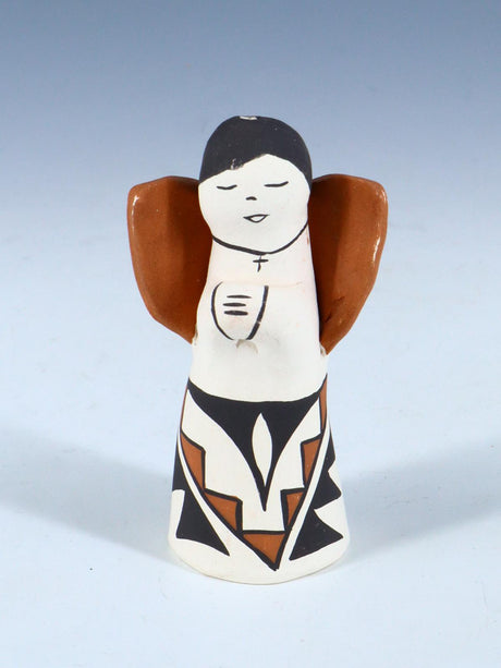 Acoma Pueblo Pottery Angel Ornament - PuebloDirect.com