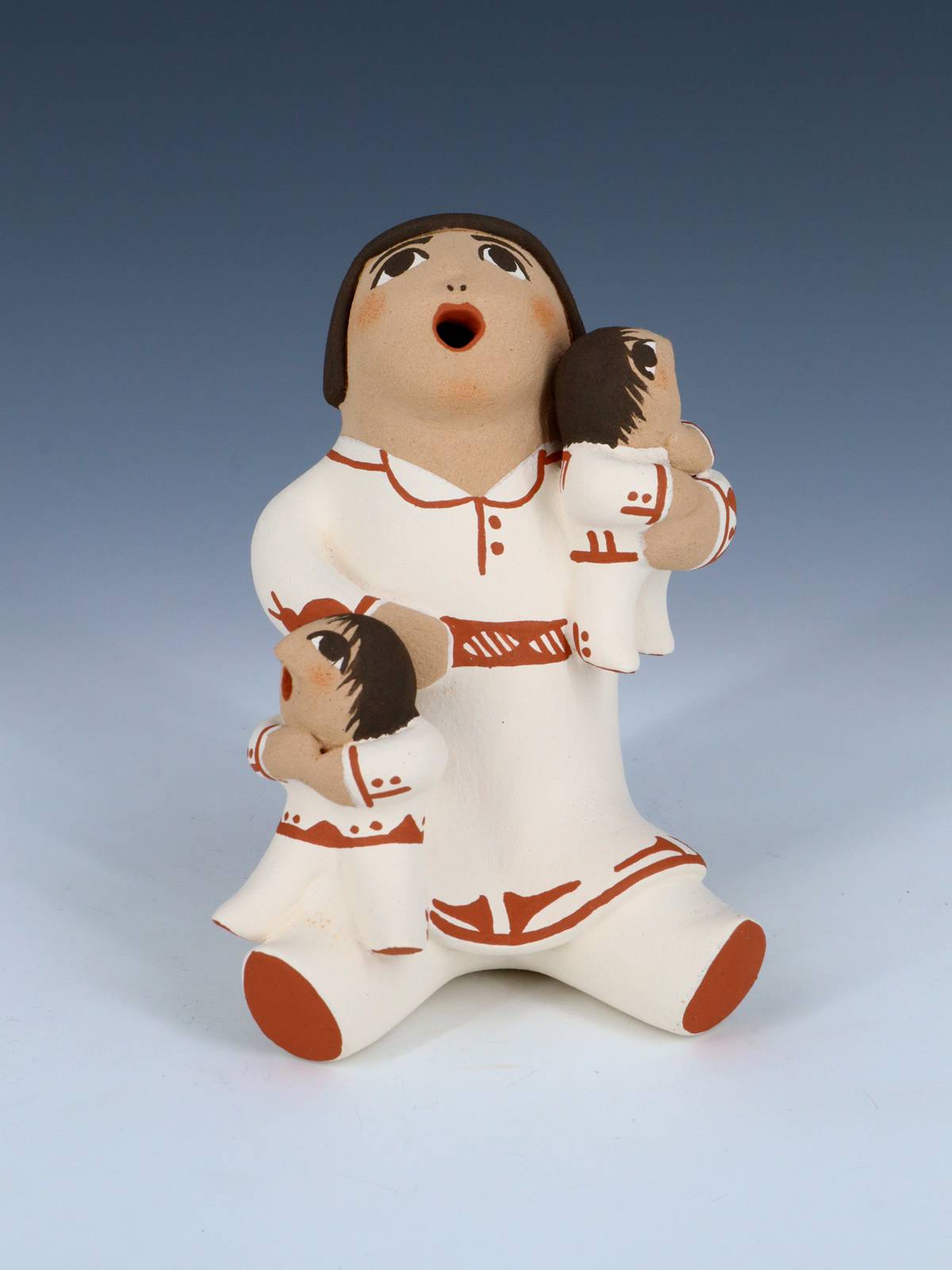 ビンテージ ストーリーテラー プエブロ族 インディアン 陶磁器 ハンドメイド ビンテージ ストーリーテラー プエブロ族 インディアン 陶磁器