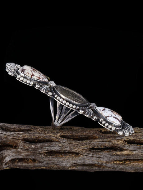 Navajo Wild Horse Heart Ring, Size 8