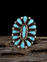 Zuni Turquoise Ring, Size 8 1/2