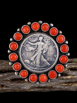 Bague Turquoise Royston Naturelle, Tailles Ajustables