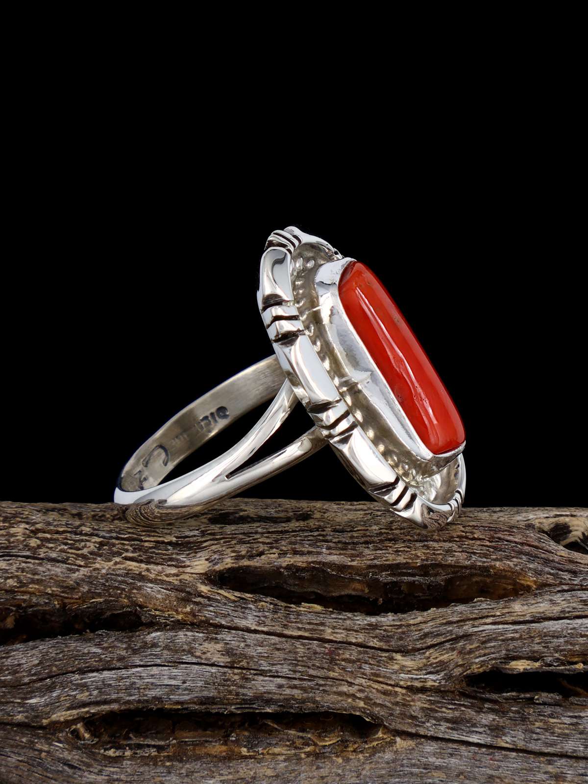 Bague turquoise de montagne de nuage naturel en argent sterling, taille 6