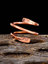 Navajo Copper Wrap Ring, Multiple Sizes - PuebloDirect.com