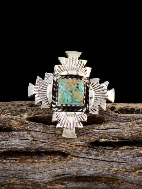 Native American Turquoise Ring, Size 6 - PuebloDirect.com
