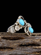 Adjustable Turquoise Ring, Size 8+ - PuebloDirect.com