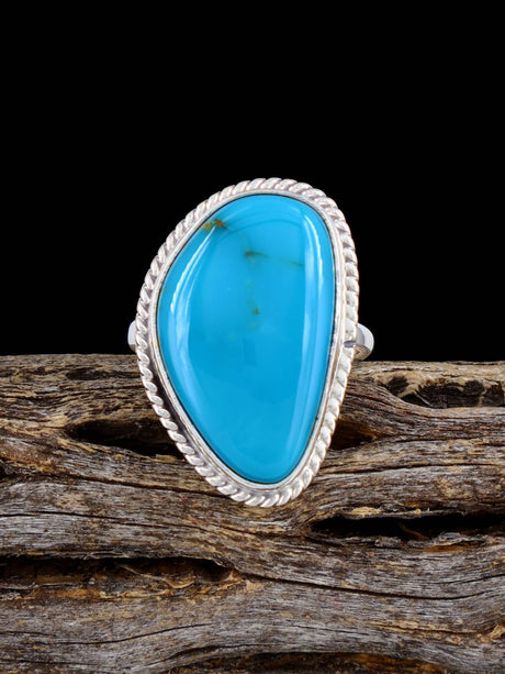 Native American-Made Armenian Turquoise Ring, Size 6 - PuebloDirect.com