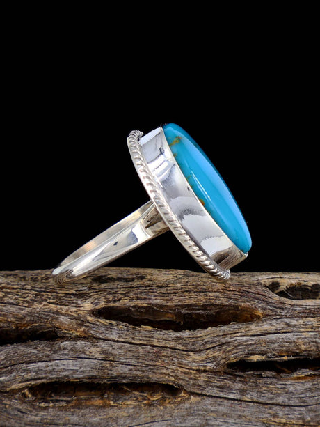 Native American-Made Armenian Turquoise Ring, Size 6 - PuebloDirect.com