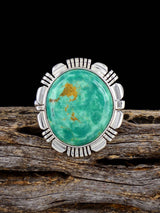 Native American-Made Armenian Turquoise Ring, Size 8 - PuebloDirect.com