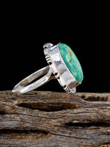 Native American-Made Armenian Turquoise Ring, Size 8 - PuebloDirect.com