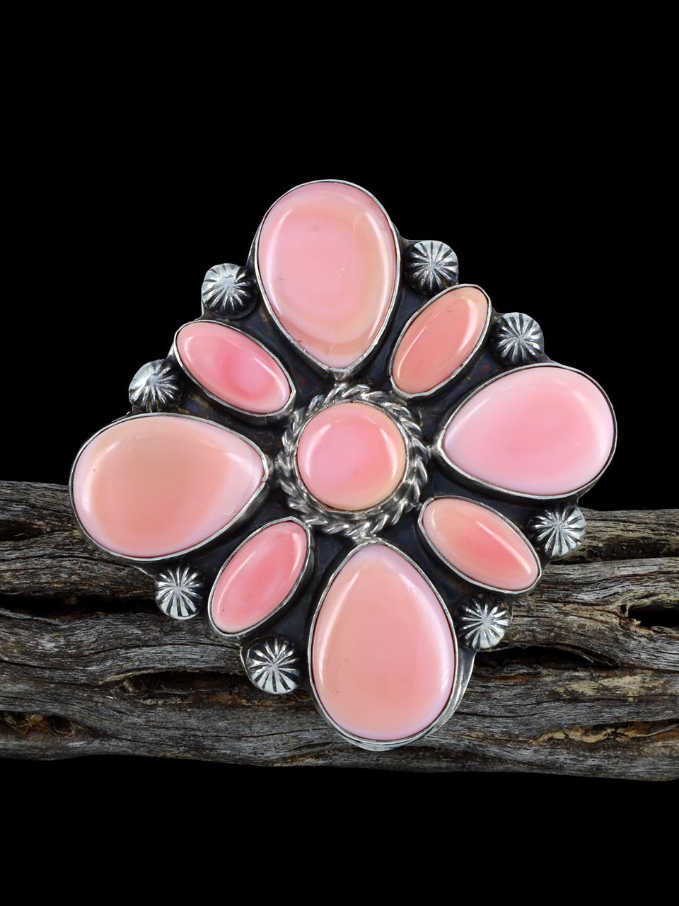 Counch Shell Ring Pink Conch Shell Ring