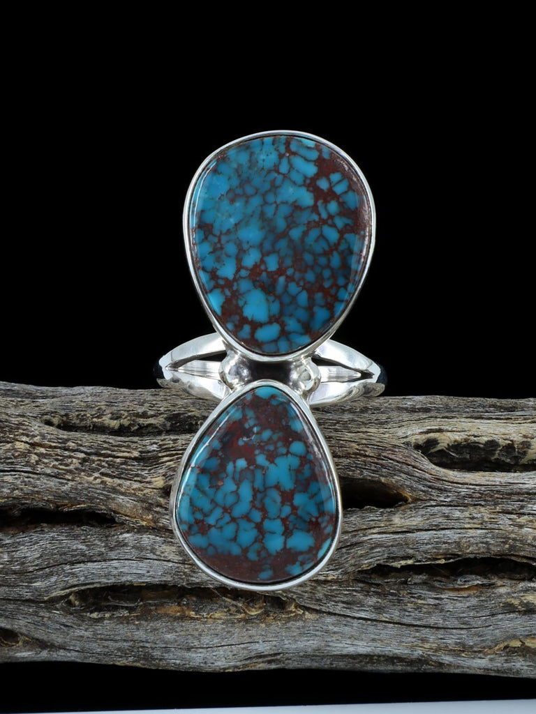 Native American Egyptian Turquoise Ring, Size 9 - PuebloDirect.com