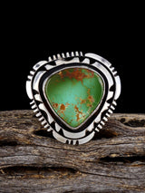 Navajo Natural Royston Turquoise Ring, Size 6 3/4 - PuebloDirect.com