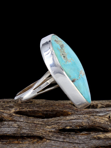 Native American Turquoise Ring, Size 9 1/2