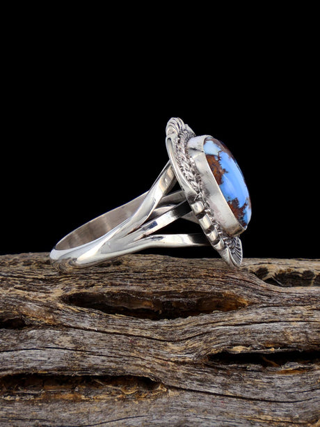 Golden Hill Turquoise Ring, Size 9