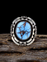 Golden Hill Turquoise Ring, Size 9