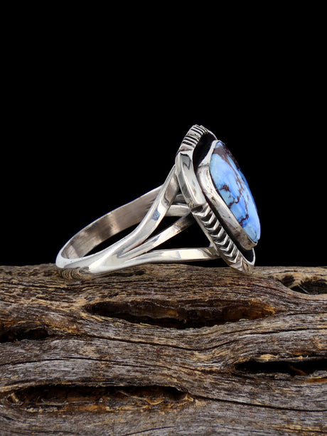 Golden Hill Turquoise Ring, Size 9