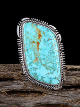 Anillo Golden Hill con turquesa, talla 6 1/2