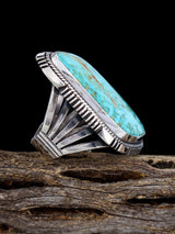 Anillo Golden Hill con turquesa, talla 6 1/2