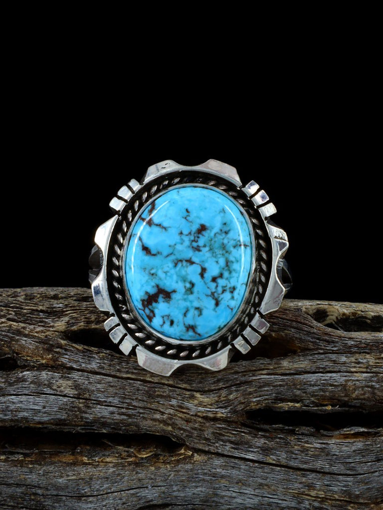 Native American Egyptian Turquoise Ring, Size 7 - PuebloDirect.com