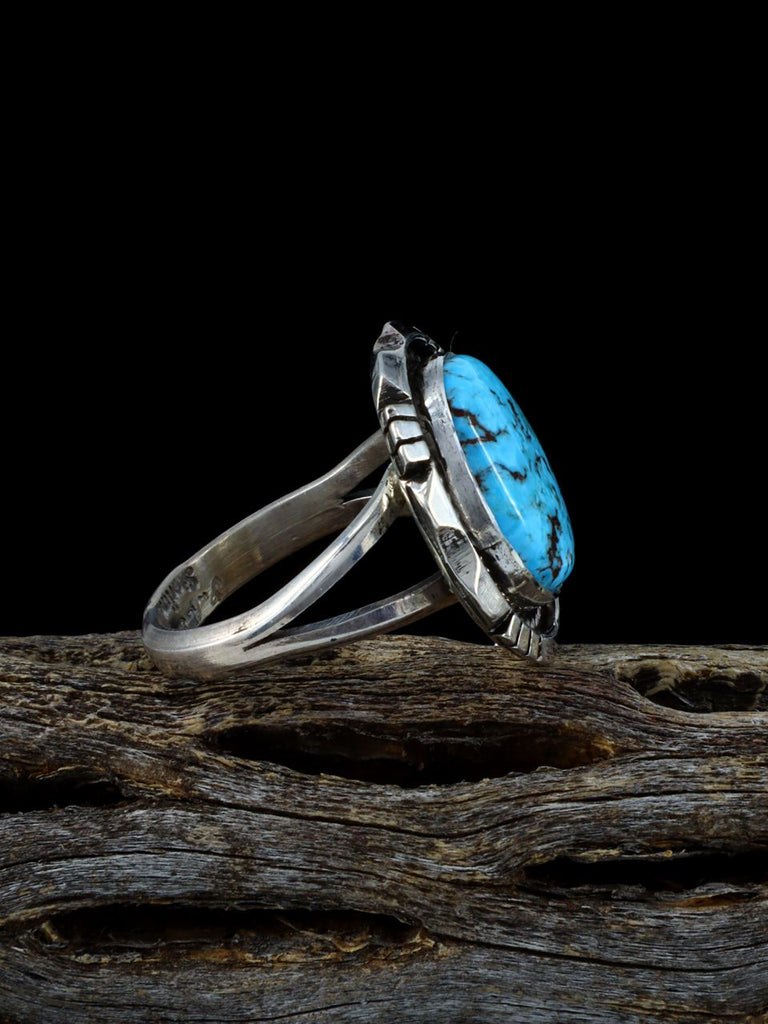 Native American Egyptian Turquoise Ring, Size 7 - PuebloDirect.com