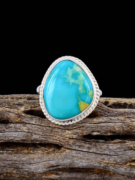 Native American-Made Armenian Turquoise Ring, Size 7 - PuebloDirect.com