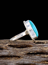 Native American-Made Armenian Turquoise Ring, Size 7 - PuebloDirect.com