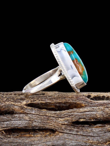 Native American-Made Armenian Turquoise Ring, Size 6 - PuebloDirect.com