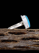 Native American-Made Armenian Turquoise Ring, Size 8 - PuebloDirect.com