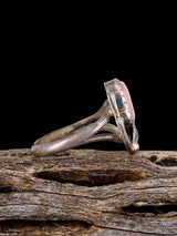Vintage Native Pink Shell Sterling Silver Ring, Size 7 1/4 - PuebloDirect.com