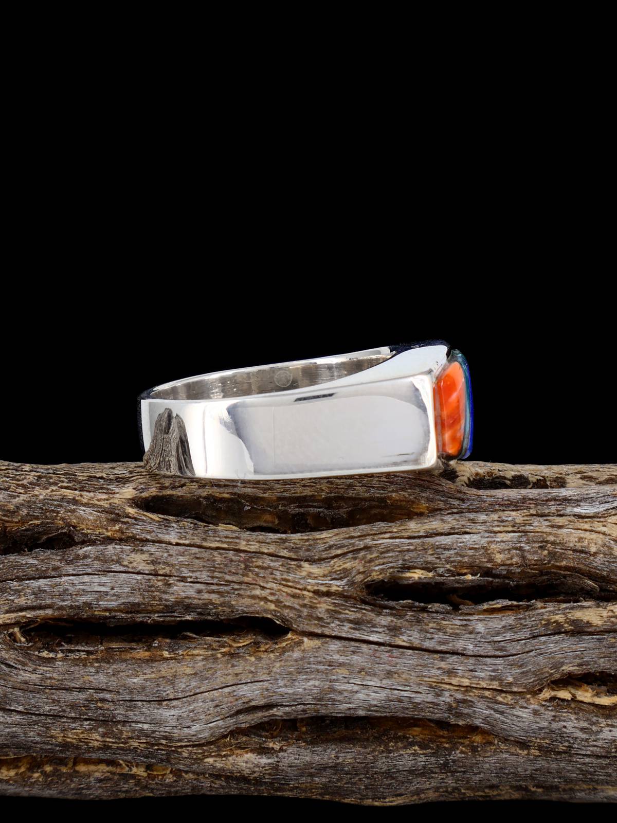 Navajo Multistone Inlay Ring Size 9 1/2