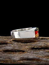 Navajo Multistone Inlay Ring Size 9 1/2