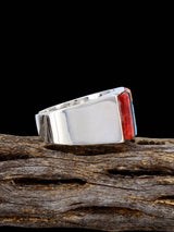 Navajo Multistone Inlay Ring Size 12 1/2